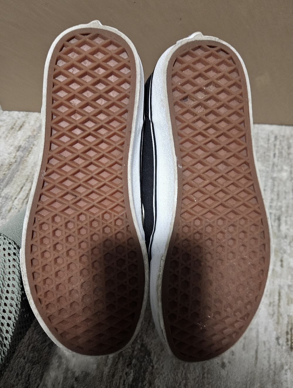 Vans Sk8-Hi Classic Black & White High-Top Sneakers Women's Size 8.5 (Worn Twice - Picture 7 of 8